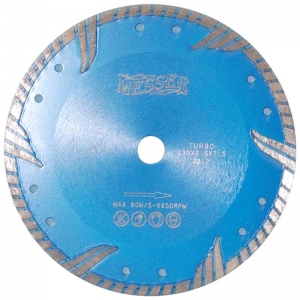 Алмазный диск турбо G/T (гранит) ― "Элтим" Алмазные диски, станки для резки камня, виброплиты, клей для камня.