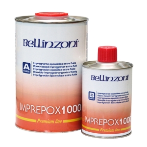 IMPREPOX 1000 Premium Line - эпоксидный клей (бесцветный, супер жидкий) (1,25кг) Bellinzoni  ― "Элтим" Алмазные диски, станки для резки камня, виброплиты, клей для камня.