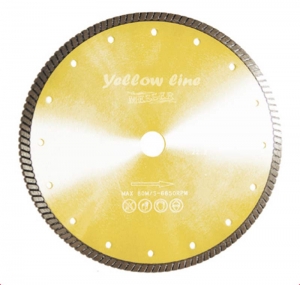 Диск Yellow Line Beton Turbo (бетон) ― "Элтим" Алмазные диски, станки для резки камня, виброплиты, клей для камня.