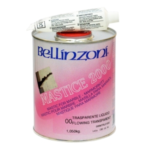 Клей-мастика MASTICE 2000 (Жидкая медовая) Trasparente Liquido 00 (1л) Bellinzoni  ― "Элтим" Алмазные диски, станки для резки камня, виброплиты, клей для камня.